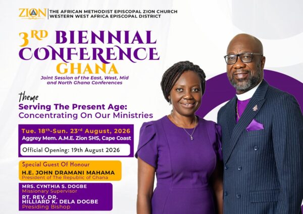 A.M.E. Zion Church, WWAED to Hold it’s 3rd Biennial Conference